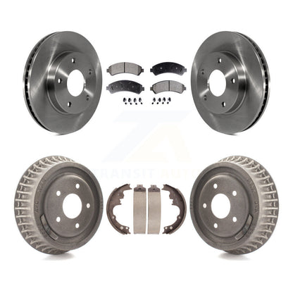 [Avant + Arrière] Kit de Disque et plaquette (céramique) de frein pour 1998-2003 Chevrolet S10 4WD K8T-103512