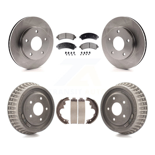 [Avant + Arrière] Kit de Disque et plaquette (céramique) de frein pour 1997 Chevrolet Blazer GMC Jimmy K8T-103513
