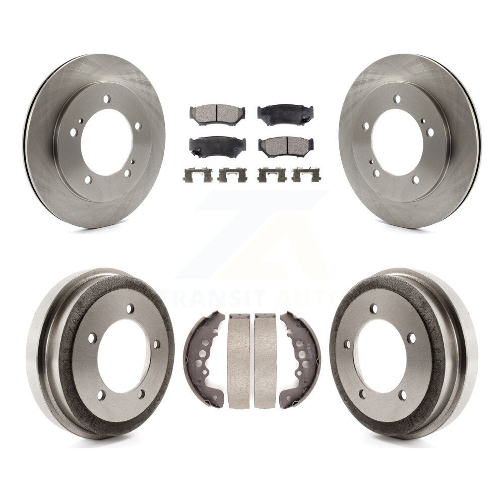 [Avant + Arrière] Kit de Disque et plaquette (céramique) de frein pour 2000-2004 Chevrolet Tracker Suzuki Vitara K8T-103514