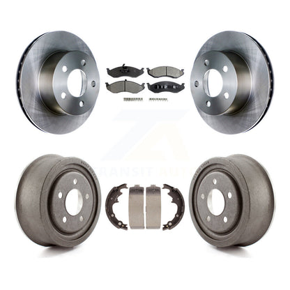 [Avant + Arrière] Kit de Disque et plaquette (céramique) de frein pour Jeep Wrangler Cherokee K8T-103516