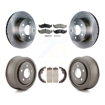 [Avant + Arrière] Kit de Disque et plaquette (céramique) de frein pour Jeep TJ K8T-103517