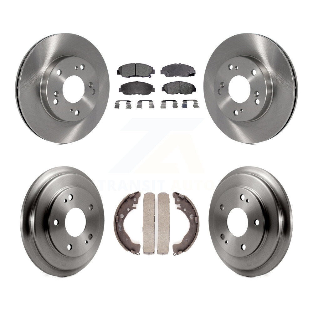 [Avant + Arrière] Kit de Disque et plaquette (céramique) de frein pour Honda Civic K8T-103521