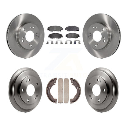 [Avant + Arrière] Kit de Disque et plaquette (céramique) de frein pour Honda Civic K8T-103521