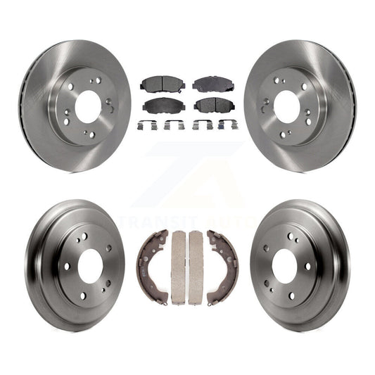 [Avant + Arrière] Kit de Disque et plaquette (céramique) de frein pour Honda Civic K8T-103521