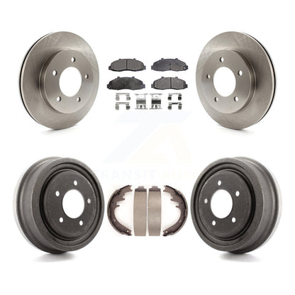 [Avant + Arrière] Kit de Disque et plaquette (céramique) de frein pour Ford F-150 4WD K8T-103524