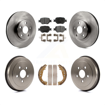 [Avant + Arrière] Kit de Disque et plaquette (céramique) de frein pour 2000-2001 Toyota Celica GTS K8T-103527 par Transit Auto
