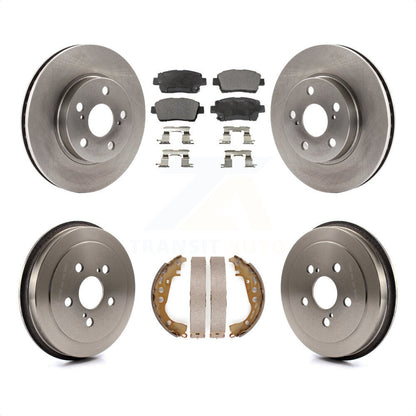 [Avant + Arrière] Kit de Disque et plaquette (céramique) de frein pour 2000 Toyota Celica GT K8T-103529 par Transit Auto