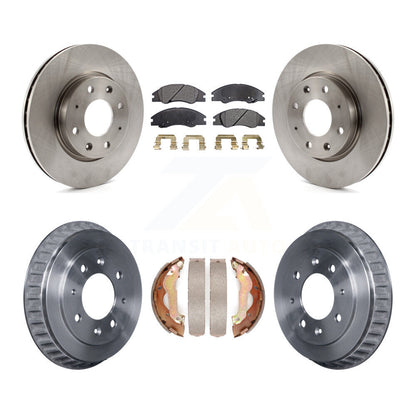 [Avant + Arrière] Kit de Disque et plaquette (céramique) de frein pour 2007-2009 Kia Spectra K8T-103533