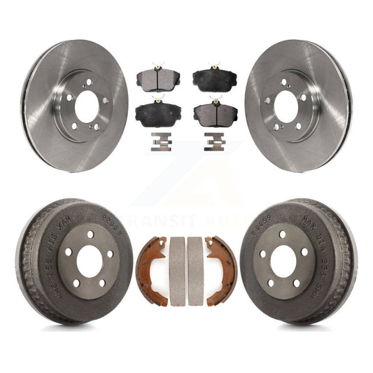 [Avant + Arrière] Kit de Disque et plaquette (céramique) de frein pour Ford Taurus Mercury Sable K8T-103540