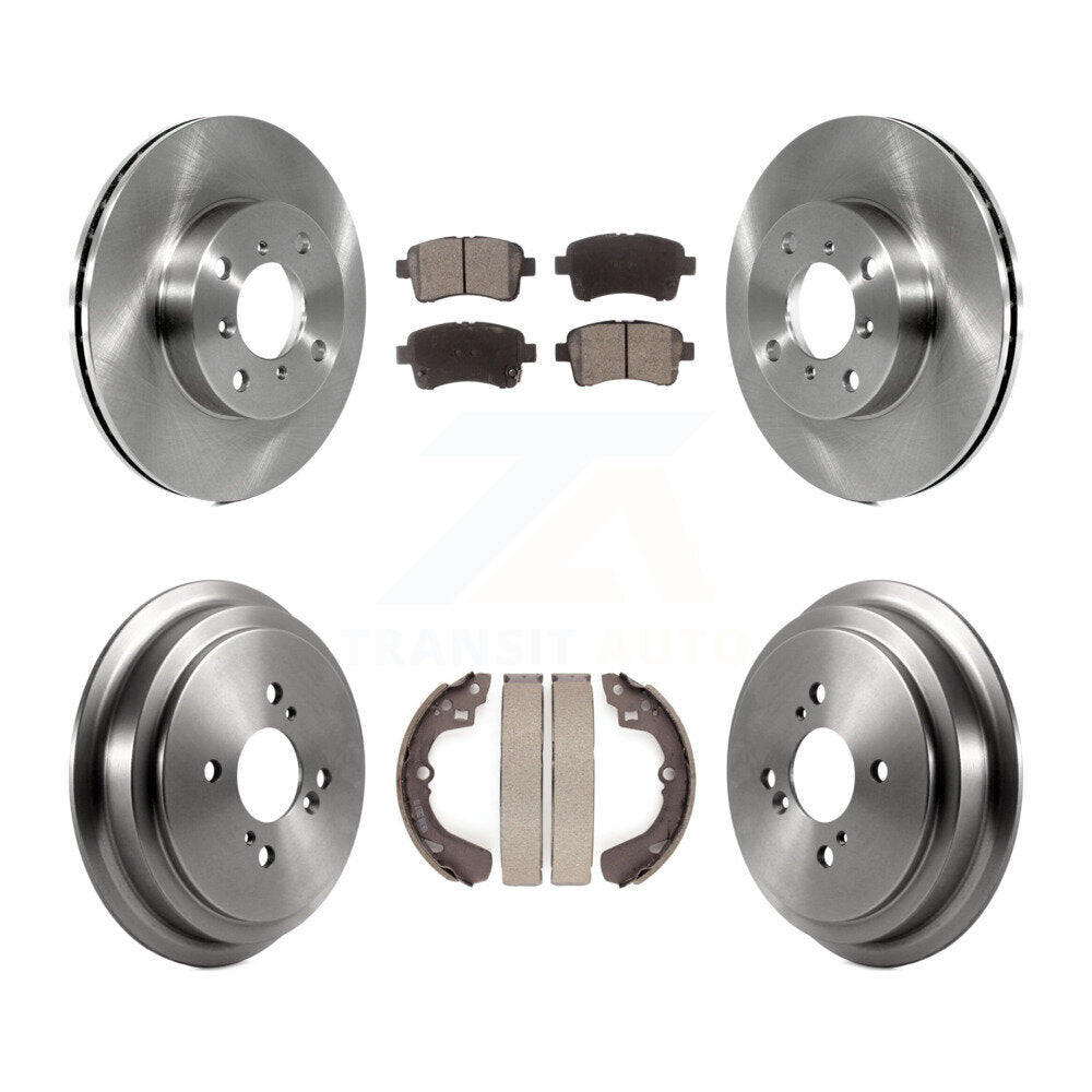 [Avant + Arrière] Kit de Disque et plaquette (céramique) de frein pour 2002-2005 Suzuki Aerio K8T-103553