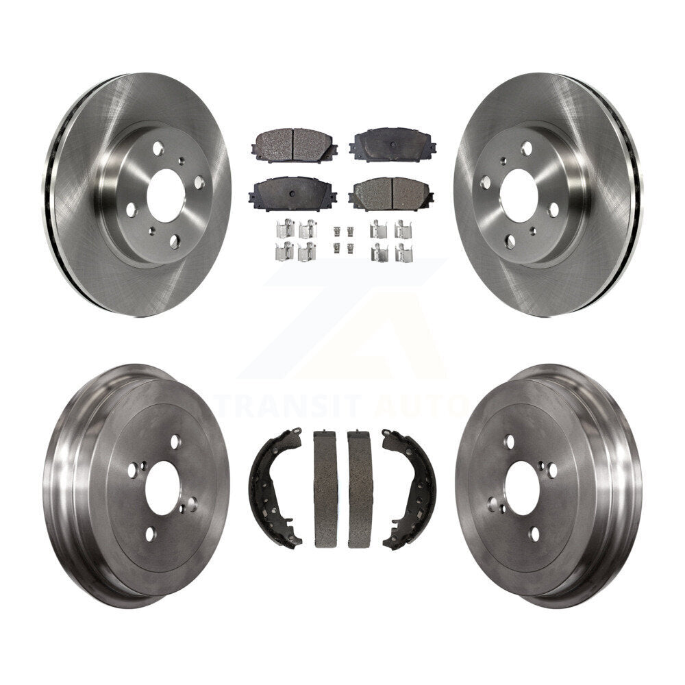 [Avant + Arrière] Kit de Disque et plaquette (céramique) de frein pour Toyota Yaris K8T-103557