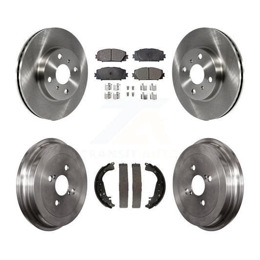 [Avant + Arrière] Kit de Disque et plaquette (céramique) de frein pour Toyota Yaris K8T-103557