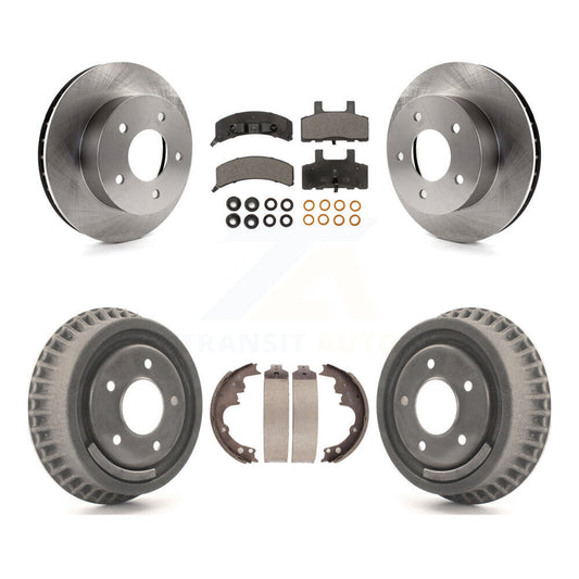 [Avant + Arrière] Kit de Disque et plaquette (céramique) de frein pour 1990-2002 Chevrolet Astro GMC Safari AWD K8T-103573