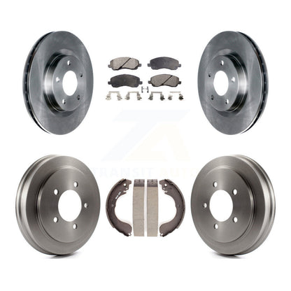 [Avant + Arrière] Kit de Disque et plaquette (céramique) de frein pour Jeep Patriot Compass Dodge Caliber Chrysler Sebring Avenger K8T-103582