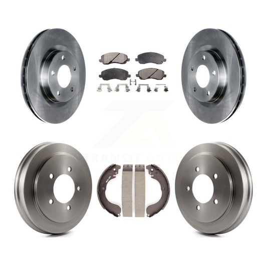 [Avant + Arrière] Kit de Disque et plaquette (céramique) de frein pour Jeep Patriot Compass Dodge Caliber Chrysler Sebring Avenger K8T-103582