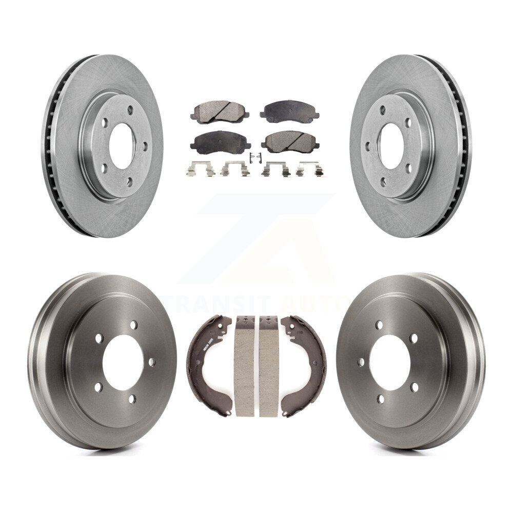 [Avant + Arrière] Kit de Disque et plaquette (céramique) de frein pour Dodge Caliber K8T-103583
