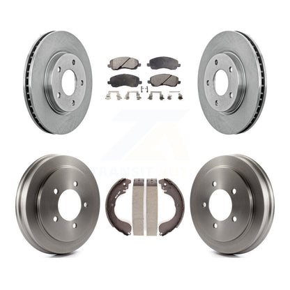 [Avant + Arrière] Kit de Disque et plaquette (céramique) de frein pour Dodge Caliber K8T-103583