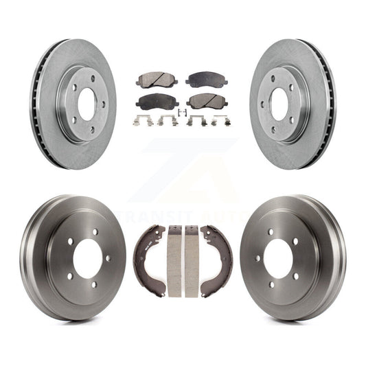 [Avant + Arrière] Kit de Disque et plaquette (céramique) de frein pour Dodge Caliber K8T-103583