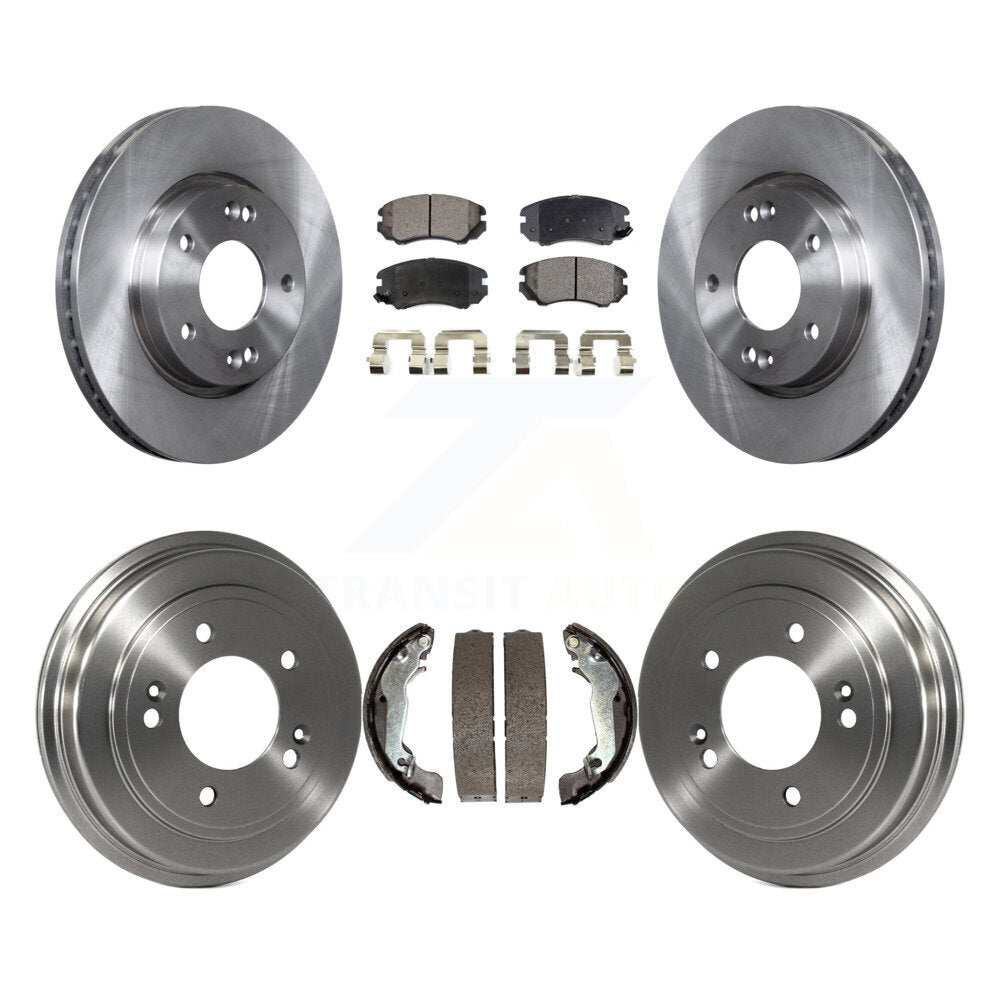 [Avant + Arrière] Kit de Disque et plaquette (céramique) de frein pour Hyundai Elantra K8T-103585