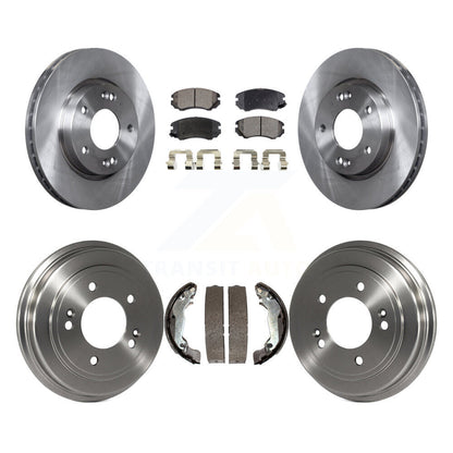 [Avant + Arrière] Kit de Disque et plaquette (céramique) de frein pour Hyundai Elantra K8T-103585