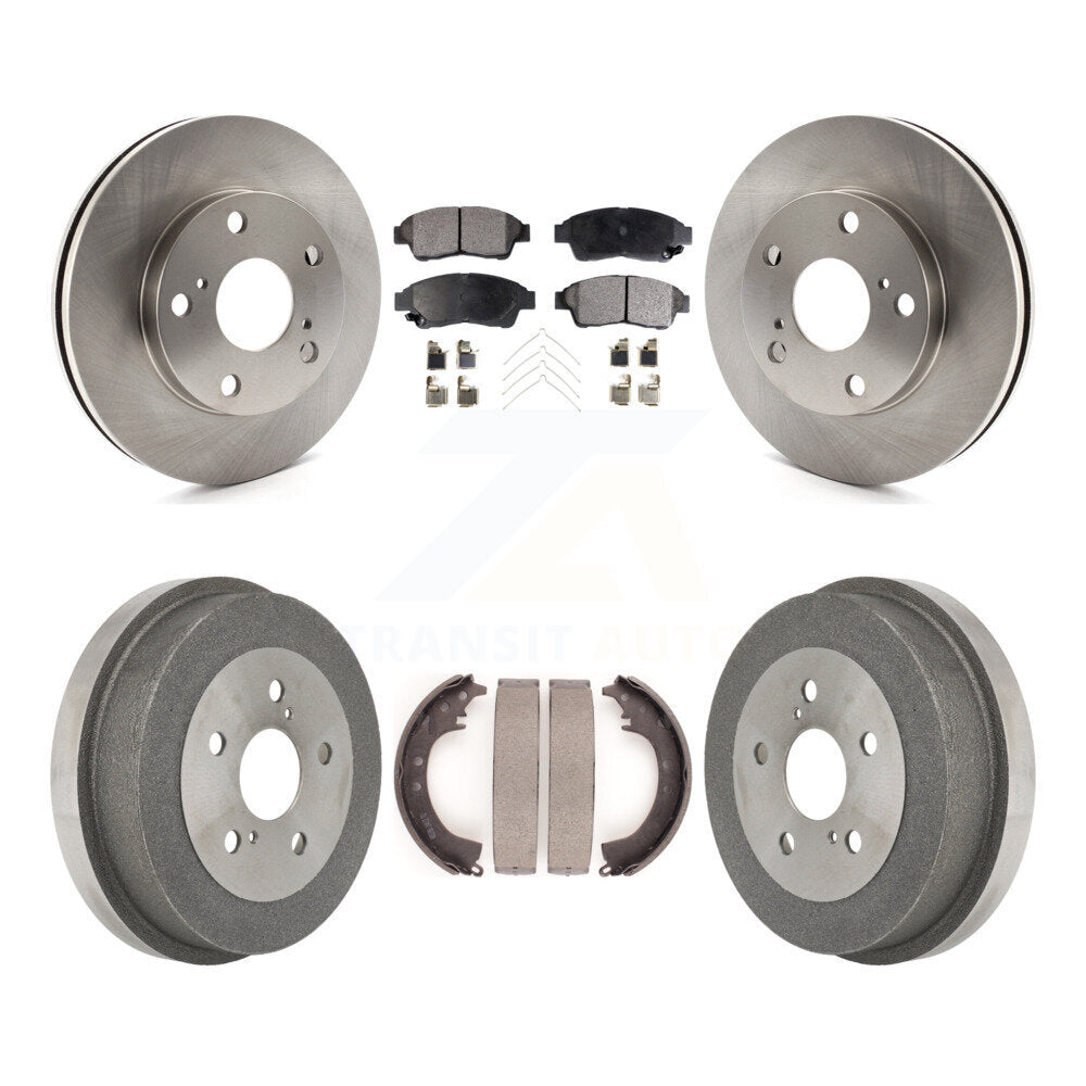 [Avant + Arrière] Kit de Disque et plaquette (céramique) de frein pour Toyota Camry 2.2L K8T-103590