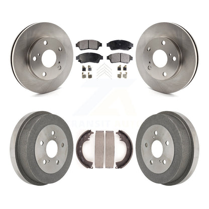 [Avant + Arrière] Kit de Disque et plaquette (céramique) de frein pour Toyota Camry 2.2L K8T-103590