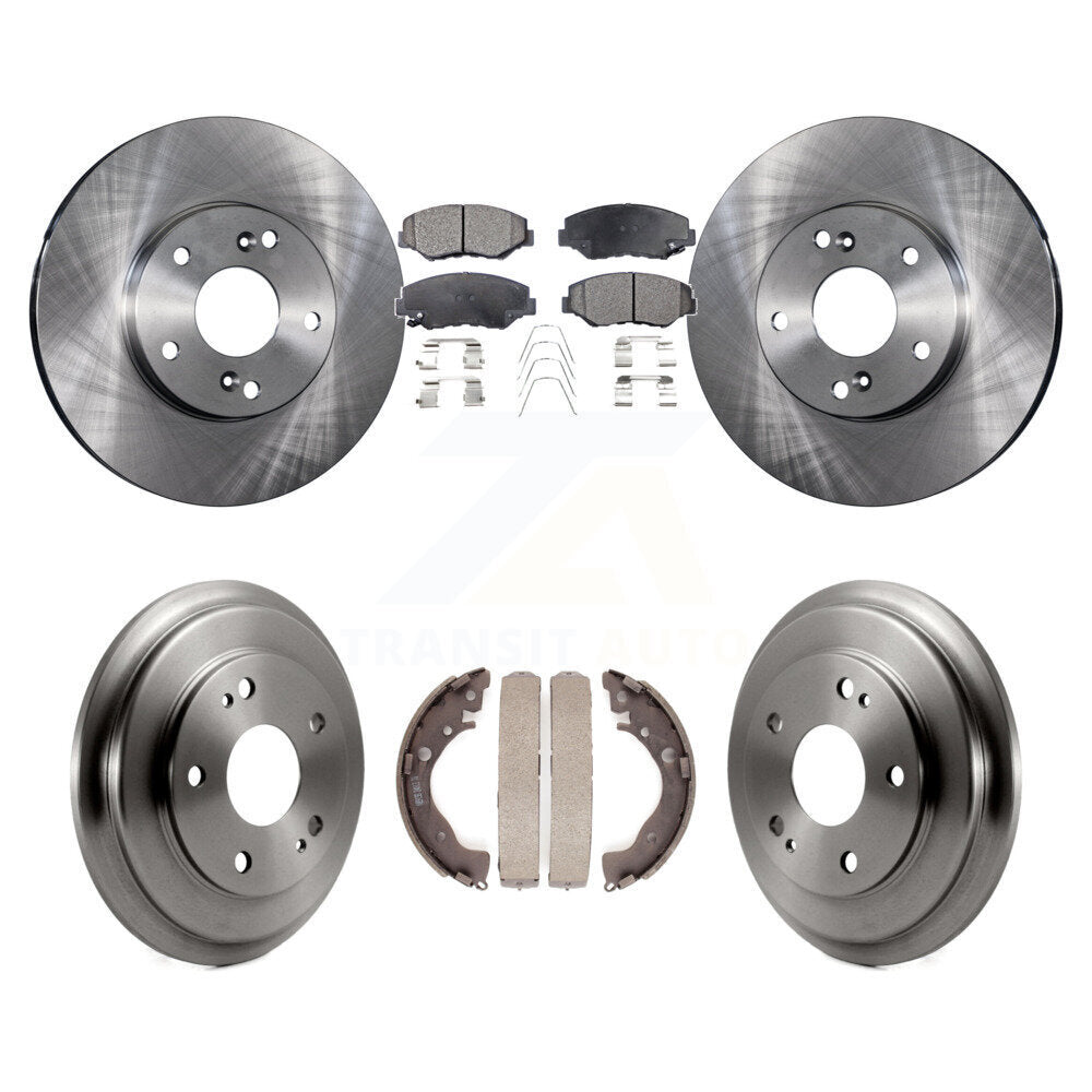 [Avant + Arrière] Kit de Disque et plaquette (céramique) de frein pour Honda Civic K8T-103594