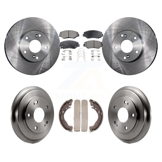 [Avant + Arrière] Kit de Disque et plaquette (céramique) de frein pour Honda Civic K8T-103594