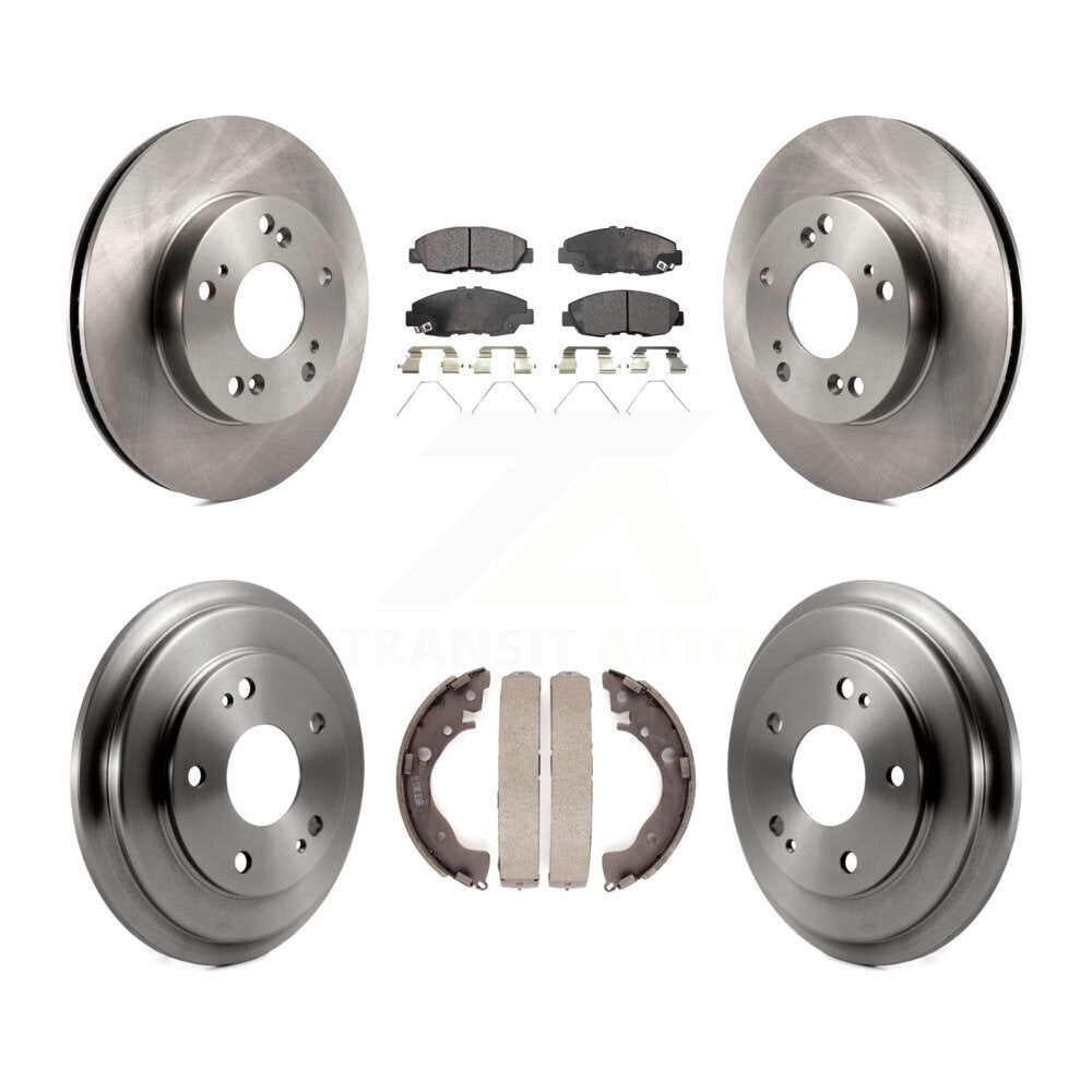 [Avant + Arrière] Kit de Disque et plaquette (céramique) de frein pour Honda Civic K8T-103595