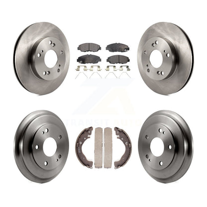 [Avant + Arrière] Kit de Disque et plaquette (céramique) de frein pour Honda Civic K8T-103595