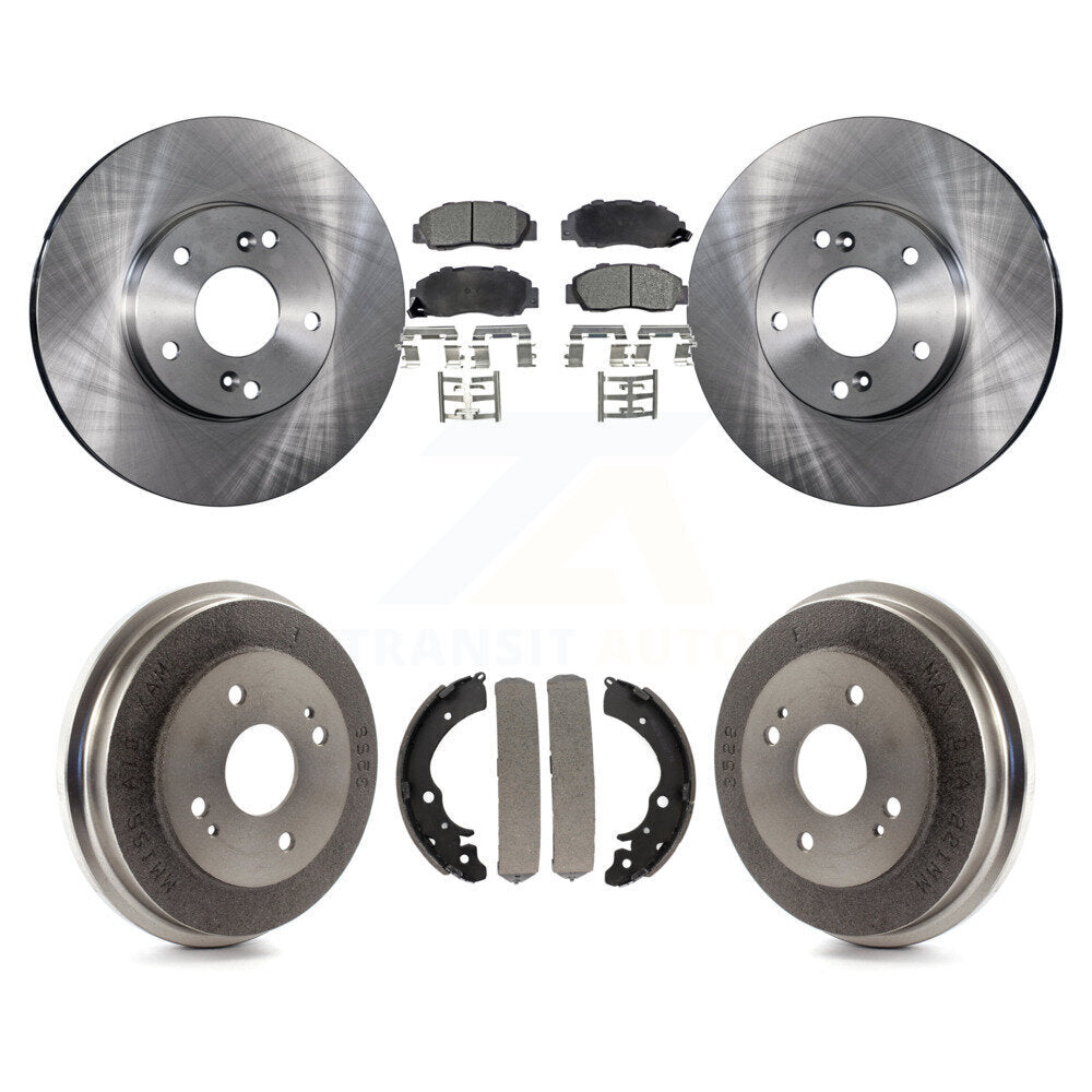[Avant + Arrière] Kit de Disque et plaquette (céramique) de frein pour 1998-2002 Honda Accord 3.0L K8T-103600