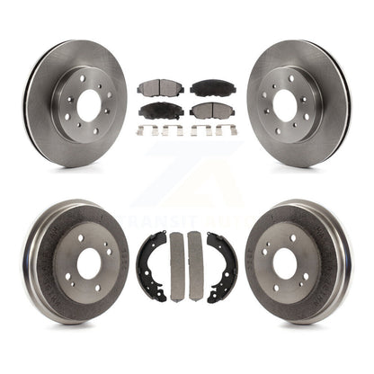 [Avant + Arrière] Kit de Disque et plaquette (céramique) de frein pour 1998-2002 Honda Accord Coupe avec 2.3L K8T-103601