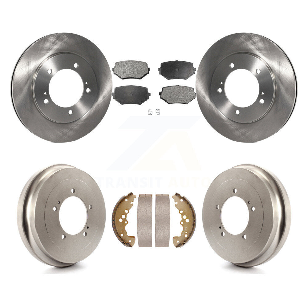 [Avant + Arrière] Kit de Disque et plaquette (céramique) de frein pour Suzuki XL-7 Grand Vitara K8T-103617