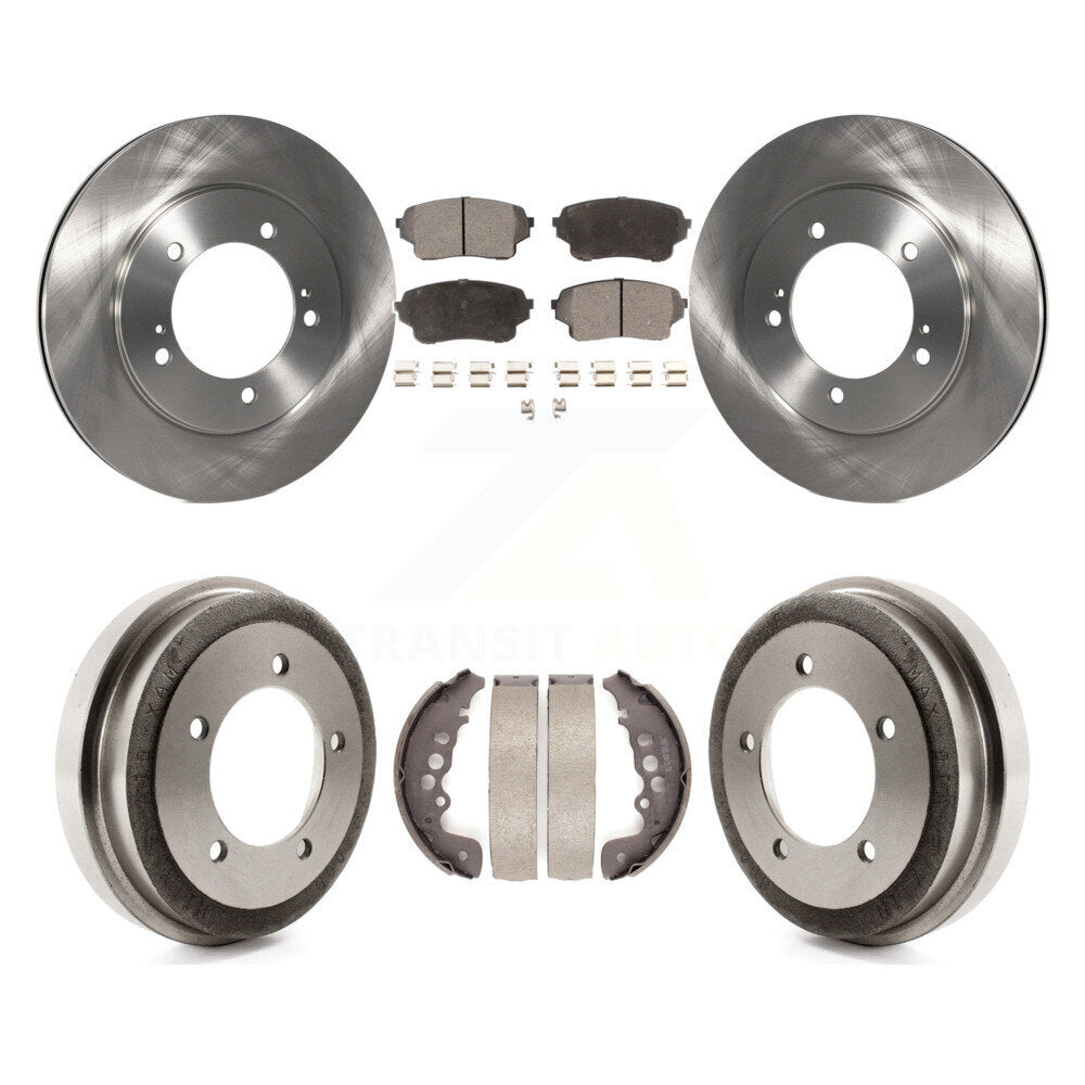 [Avant + Arrière] Kit de Disque et plaquette (céramique) de frein pour 2004 Suzuki Grand Vitara From Chassis VIN #44103257 K8T-103618