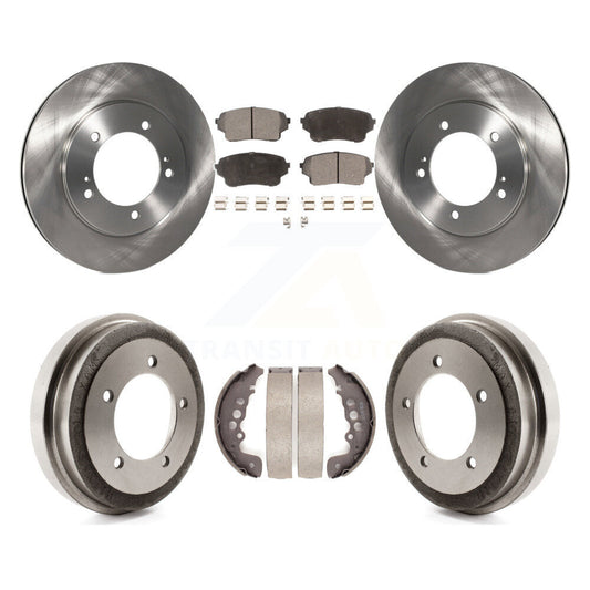 [Avant + Arrière] Kit de Disque et plaquette (céramique) de frein pour 2004 Suzuki Grand Vitara From Chassis VIN #44103257 K8T-103618