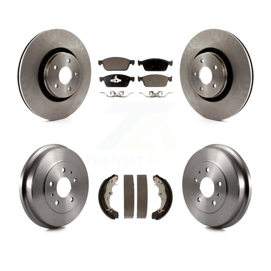 [Avant + Arrière] Kit de Disque et plaquette (céramique) de frein pour Ford Focus ST K8T-103625