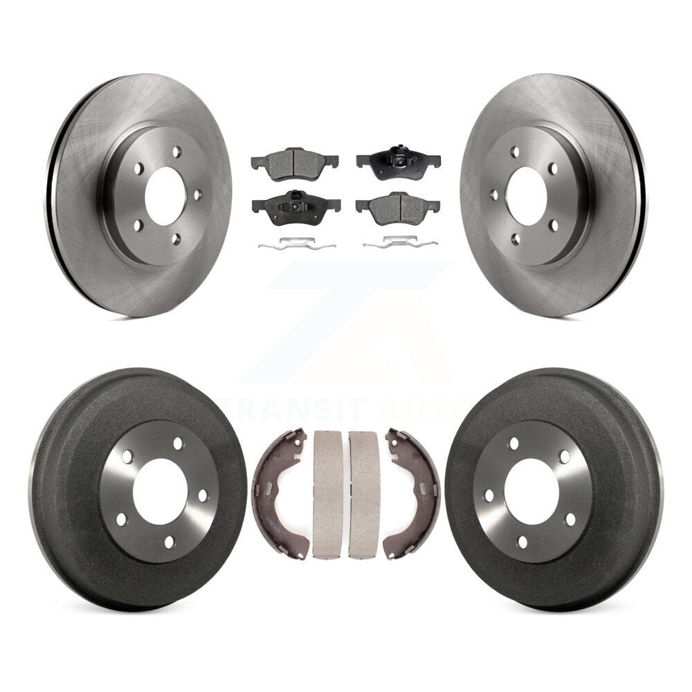 [Avant + Arrière] Kit de Disque et plaquette (céramique) de frein pour Ford Escape Mercury Mariner Mazda Tribute K8T-103631