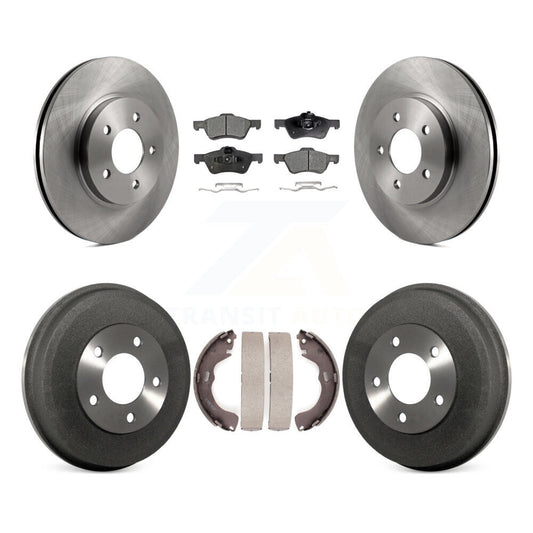 [Avant + Arrière] Kit de Disque et plaquette (céramique) de frein pour Ford Escape Mercury Mariner Mazda Tribute K8T-103631