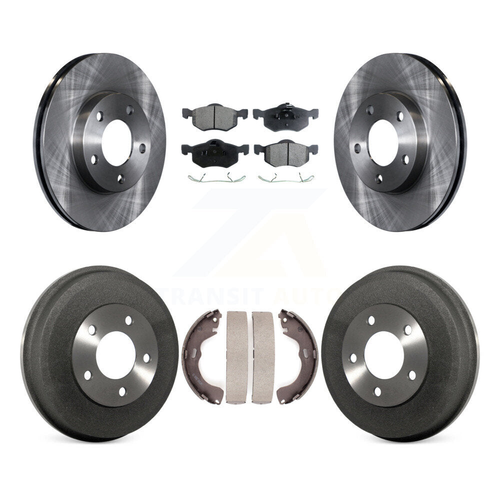 [Avant + Arrière] Kit de Disque et plaquette (céramique) de frein pour Ford Escape Mazda Tribute Mercury Mariner K8T-103632