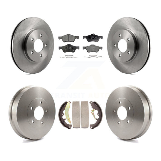 [Avant + Arrière] Kit de Disque et plaquette (céramique) de frein pour Ford Escape Mercury Mariner Mazda Tribute K8T-103633