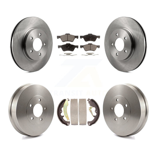 [Avant + Arrière] Kit de Disque et plaquette (céramique) de frein pour Ford Escape Mercury Mariner K8T-103634