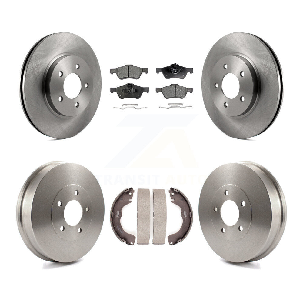 [Avant + Arrière] Kit de Disque et plaquette (céramique) de frein pour 2008 Mazda Tribute K8T-103636