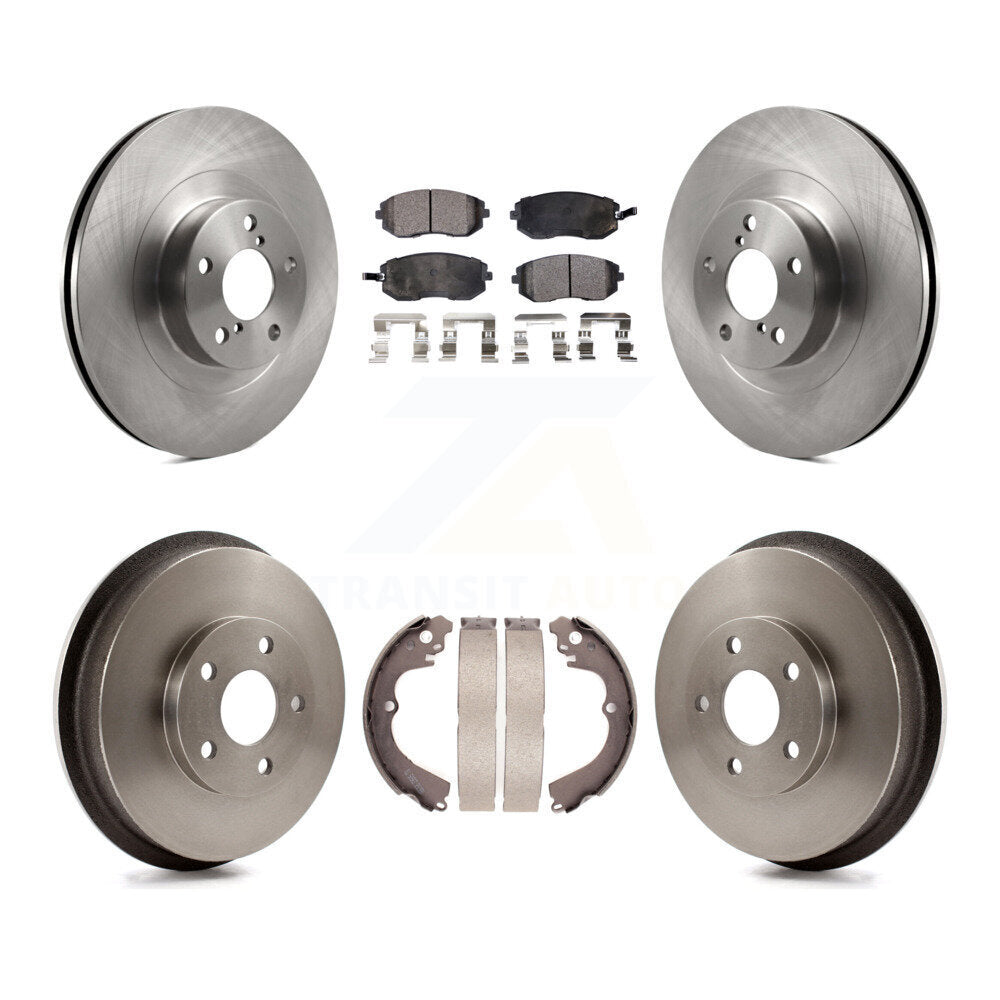 [Avant + Arrière] Kit de Disque et plaquette (céramique) de frein pour Subaru Forester Impreza K8T-103637