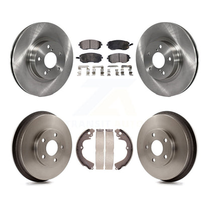 [Avant + Arrière] Kit de Disque et plaquette (céramique) de frein pour 2002-2004 Subaru Impreza Outback RS TS K8T-103638