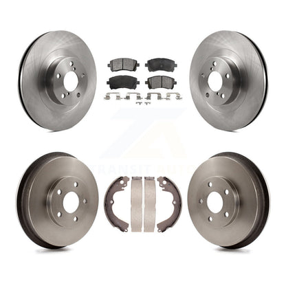 [Avant + Arrière] Kit de Disque et plaquette (céramique) de frein pour Subaru Impreza WRX K8T-103639