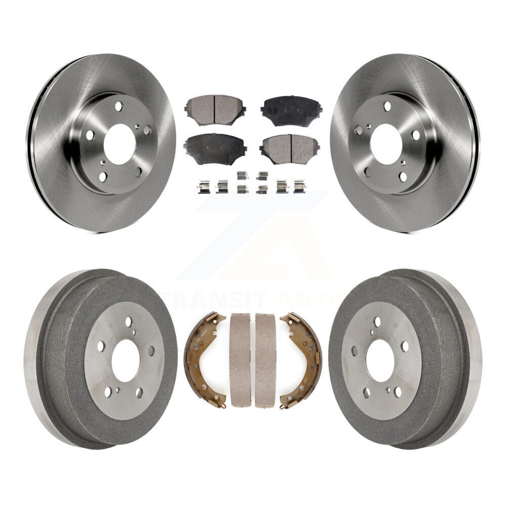 [Avant + Arrière] Kit de Disque et plaquette (céramique) de frein pour Toyota RAV4 K8T-103645