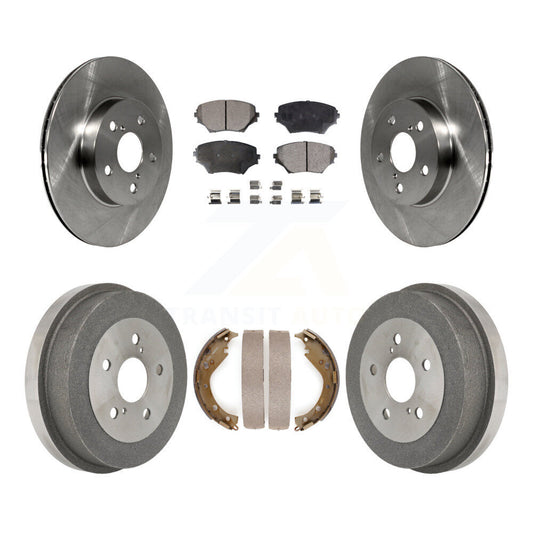[Avant + Arrière] Kit de Disque et plaquette (céramique) de frein pour 2003 Toyota RAV4 BATTERY EV (EV BEV) engine K8T-103646