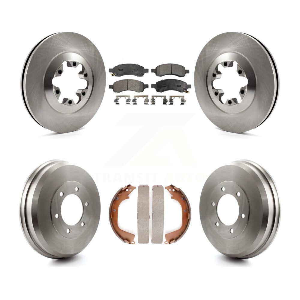 [Avant + Arrière] Kit de Disque et plaquette (céramique) de frein pour Chevrolet Colorado GMC Canyon K8T-103651