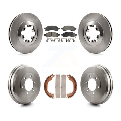 [Avant + Arrière] Kit de Disque et plaquette (céramique) de frein pour Chevrolet Colorado GMC Canyon K8T-103651