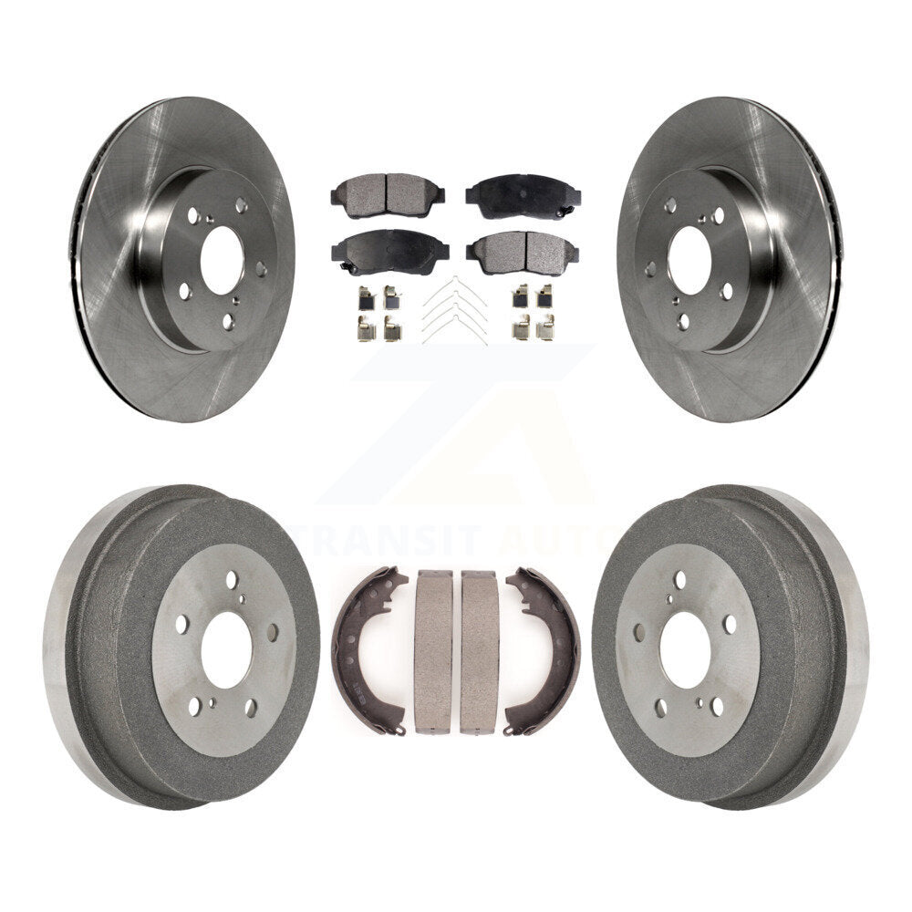 [Avant + Arrière] Kit de Disque et plaquette (céramique) de frein pour 1996-2000 Toyota RAV4 K8T-103662